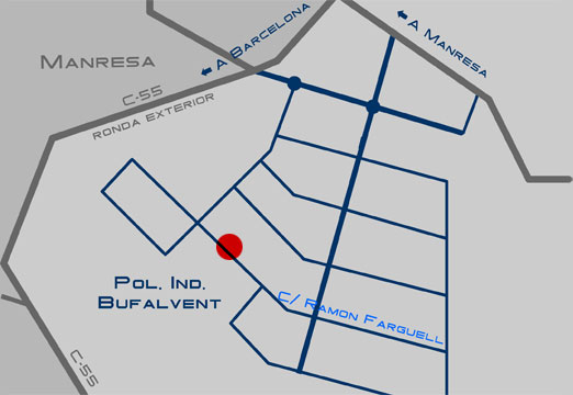 Plano de situación de Erotrans